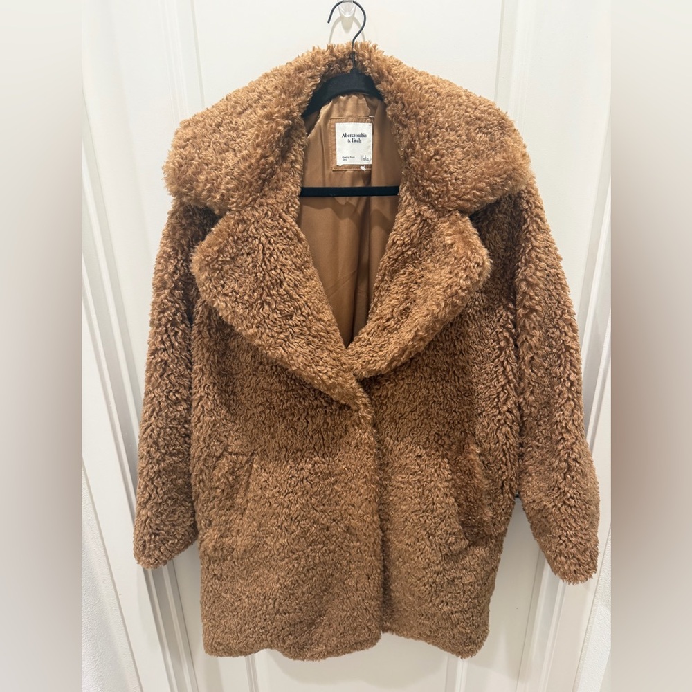 Abercrombie & Fitch Teddy Coat